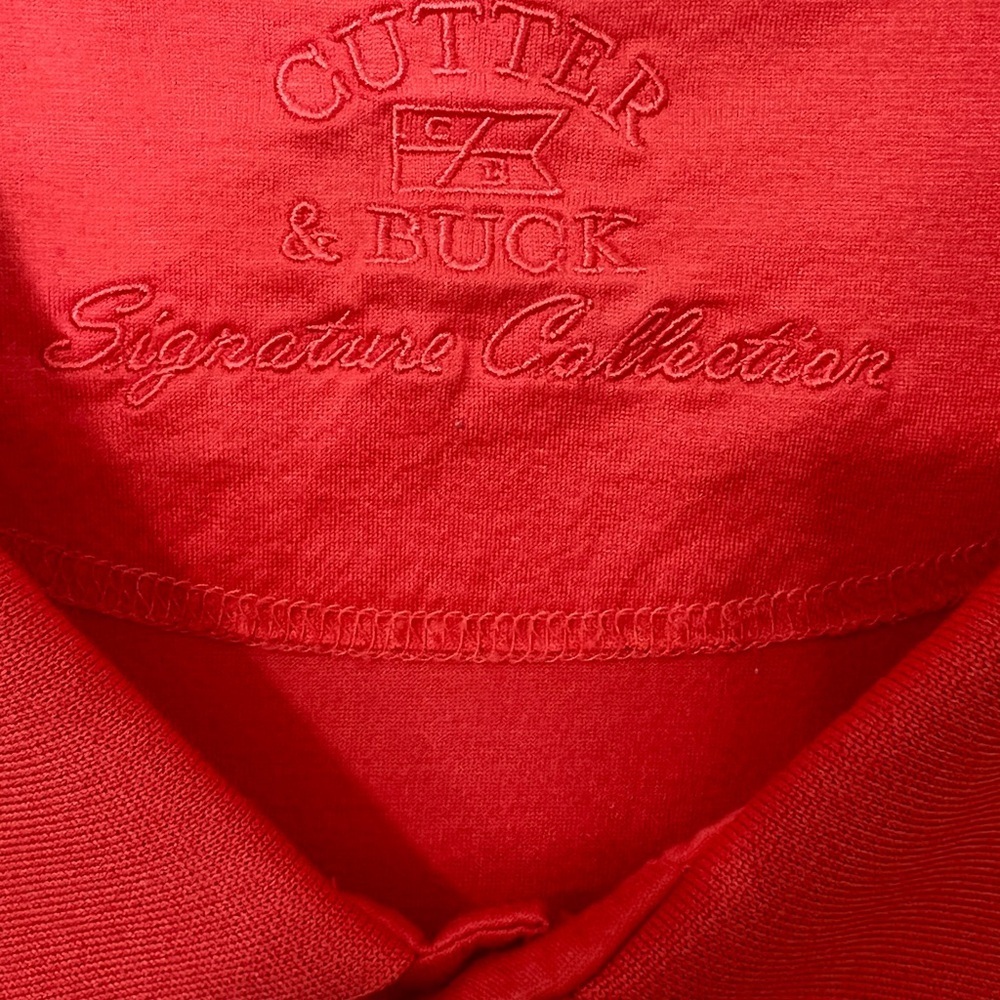 Cutter & Buck Signature Collection Size 4XB/ 4TG 100% Cotton Polo Style Shirtโ๏ธ - Picture 13 of 14